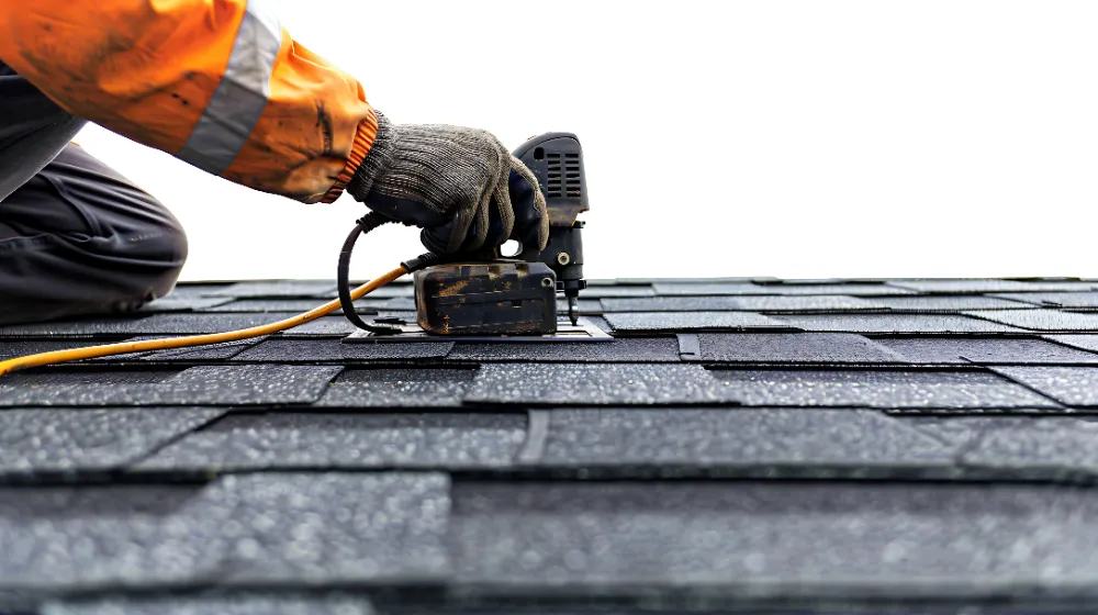 Asphalt shingle roof repair on Mount Desert Island Maine